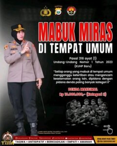 Pelanggaran Mabuk di Tempat Umum Kini Terancam Denda Maksimal Rp 10 Juta, Hukum Berlaku untuk Semua