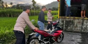 Polsek Sumbergempol Gerebek Balap Liar, Delapan Motor Knalpot Brong Diamankan