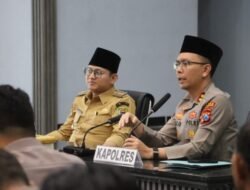 Kesiapan Pengamanan Lebaran, Polres Trenggalek Gelar Rakor Eksternal