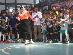 Novita Hardini Gelar Turnamen Futsal untuk Wadah Anak Muda Salurkan Bakat